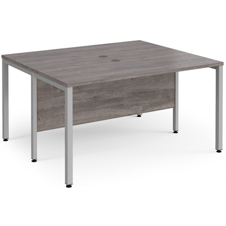 Maestro Bench Leg Back to Back 1200mm Deep Desk